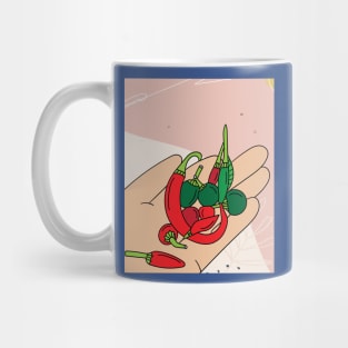 Chilli Spicy Food Vegetable Hot Peppers Mug